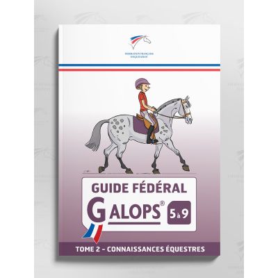 Guide Fédéral Galop 5 à 9 - Tome 2 - couverture