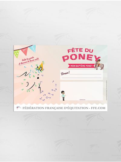Baptême initiation poney - Fête du poney 