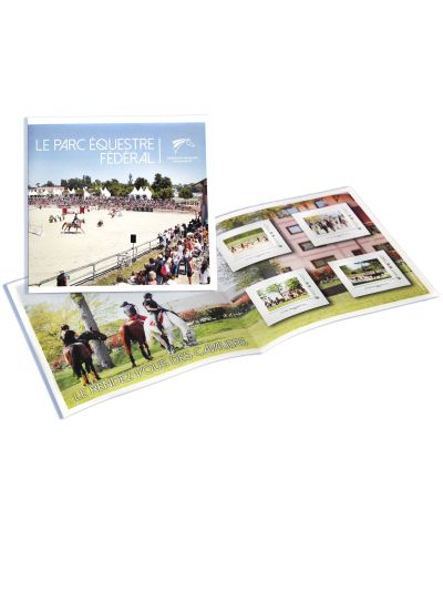 Planche Timbres Prestige "PARC EQUESTRE FEDERAL"